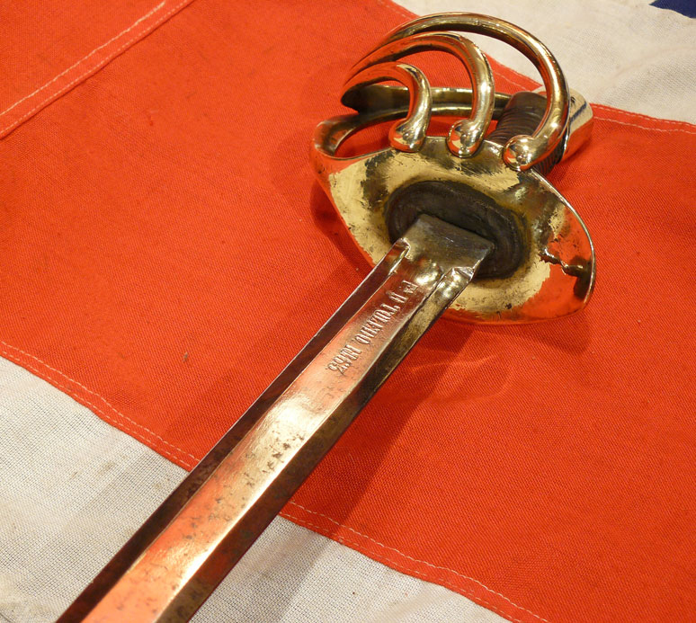 A 19th Century Napoleonic Pattern, Spanish Dragoons, Heavy Cavalry of the Line Sword