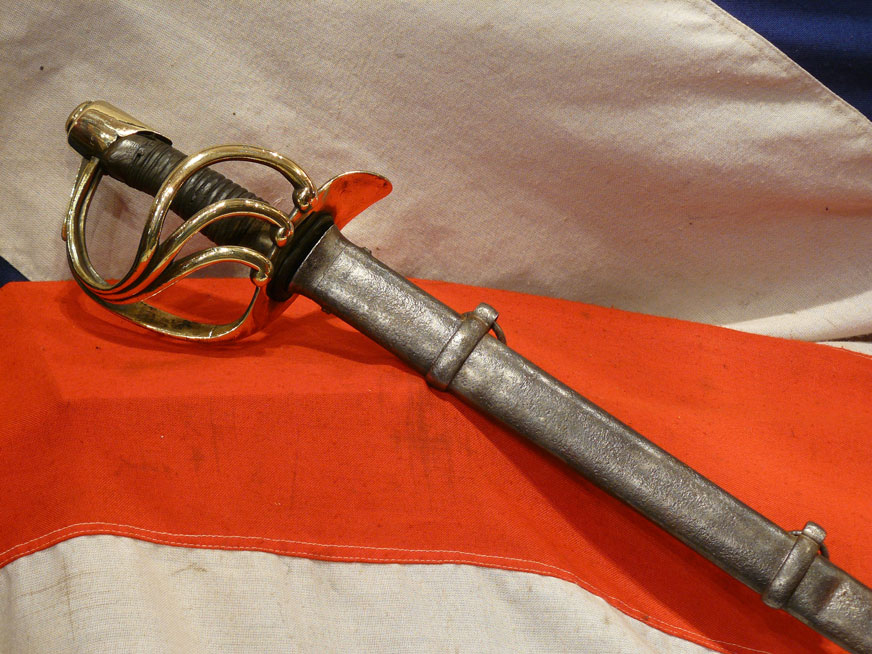 A 19th Century Napoleonic Pattern, Spanish Dragoons, Heavy Cavalry of the Line Sword