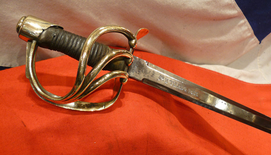 A 19th Century Napoleonic Pattern, Spanish Dragoons, Heavy Cavalry of the Line Sword