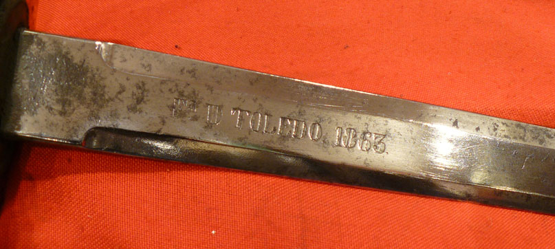 A 19th Century Napoleonic Pattern, Spanish Dragoons, Heavy Cavalry of the Line Sword