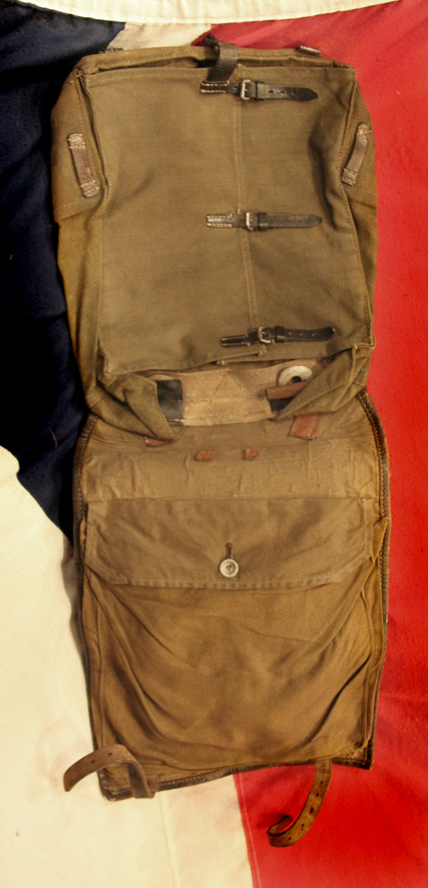 A Very Good WW2 1942 German Infantry Fur Backed Tornistor Back-Pack