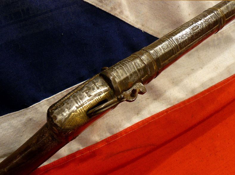 A Spectaular Looking, Rare & Super Example of a 17th -18th Century Matchlock Musket