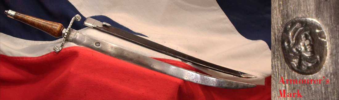 Possibly The Finest 17th Cent. French Royal Silver Hunting Short Sword, With Original, Incredibly Rare Scabbard & Belt Mount, From a Royal Collection. With The Rarest Bayonne Form Hilt. Likely Used By The King & His Court For the King’s Boar or Stag Hunt