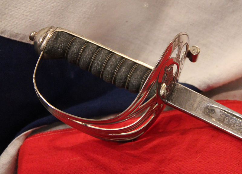 Stunning & Very Rare Kings Royal Rifles Corps Officer's 'Battle Honour Blade' Presentation, Combined Combat and Dress Sword