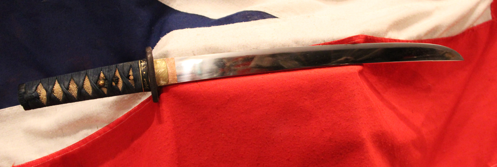 Huge & Impressively Bladed 400 Year Old Samurai Tanto Signed Omi Kami Minamoto Kagehiro. Shinto Period From The Province of Settsu