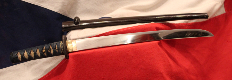 Huge & Impressively Bladed 400 Year Old Samurai Tanto Signed Omi Kami Minamoto Kagehiro. Shinto Period From The Province of Settsu