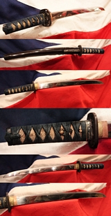 Huge & Impressively Bladed 400 Year Old Samurai Tanto Signed Omi Kami Minamoto Kagehiro. Shinto Period From The Province of Settsu