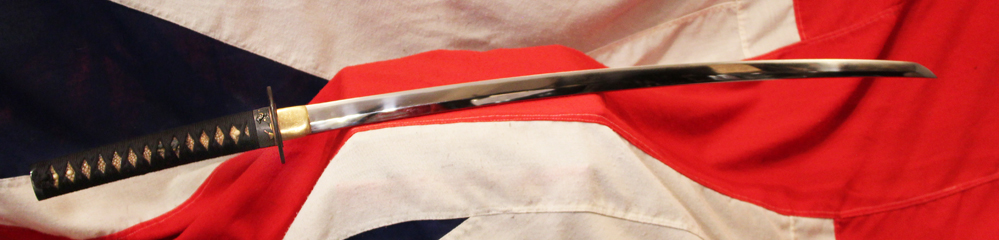 A Simply Beautiful Ancient Koto Katana, Sengoku Era, Circa 1530, Signed Fuchi with Artisans Kakihan of a Cursive Monogram and Signed Tsuba, And the Matsudaira Tokugawa Clan Mon Gold Habaki