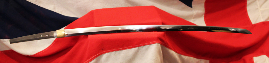 A Simply Beautiful Ancient Koto Katana, Sengoku Era, Circa 1530, Signed Fuchi with Artisans Kakihan of a Cursive Monogram and Signed Tsuba, And the Matsudaira Tokugawa Clan Mon Gold Habaki