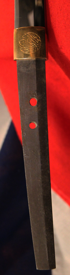 A Simply Beautiful Ancient Koto Katana, Sengoku Era, Circa 1530, Signed Fuchi with Artisans Kakihan of a Cursive Monogram and Signed Tsuba, And the Matsudaira Tokugawa Clan Mon Gold Habaki