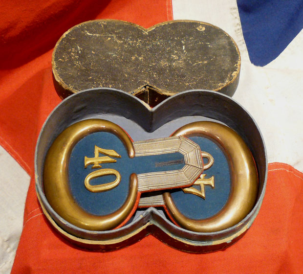 A Very Fine Pair of Cased WW1 Great War Imperial German Epaulettes