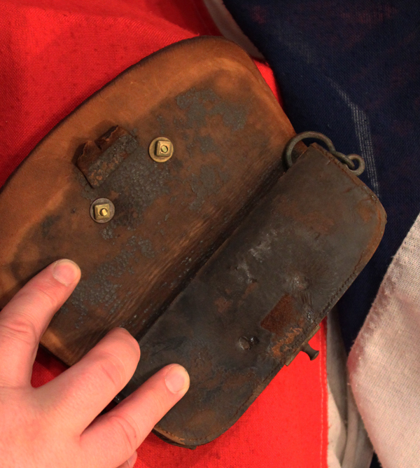 Victorian Crimean War Period Light Infantry Crossbelt Pouch