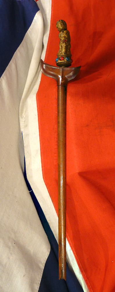 A Most Scarce and Beautiful Antique Balinese Executioner's Keris. Bayou Hindu God of Wind Hilt, 17th to 18th Century Blade, Possibly Made From Meteorite Steel