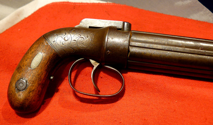 A Very Good American Allen and Thurber Pepperbox Revolver Circa 1840