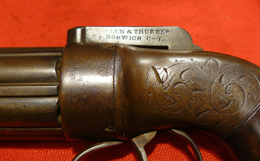 A Very Good American Allen and Thurber Pepperbox Revolver Circa 1840