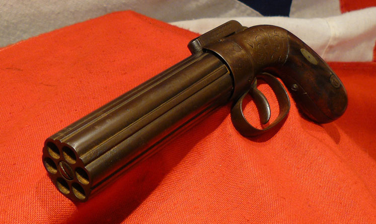 A Very Good American Allen and Thurber Pepperbox Revolver Circa 1840