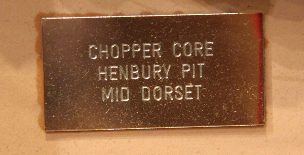 Stone Age Britain Flint Tools, Some of The Earliest Evidence of Stone Age Man in the UK. Paleolithic Henley Pit Chopper Core & Moortown Pit Handaxe 200,000 to -300,000 Years Old
