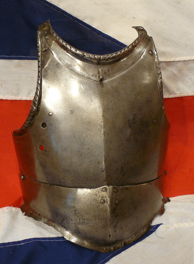 A Very Fine Original 16th Century Italian Field Armour Breast Plate Circa 1520