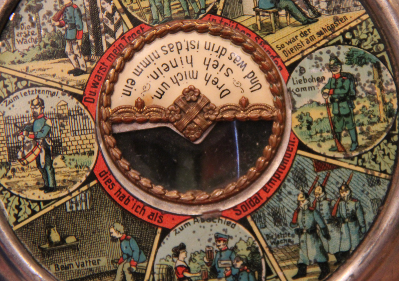 A Most Decorative Imperial German WW1 Soldiers Zeppelin Flask