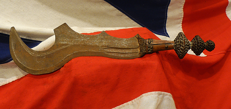 A Rare, Original Antique, Very Impressive, & Iconic Ngombe Doko Tribal Chiefs 'Slave's Execution' Sword. An Ngulu