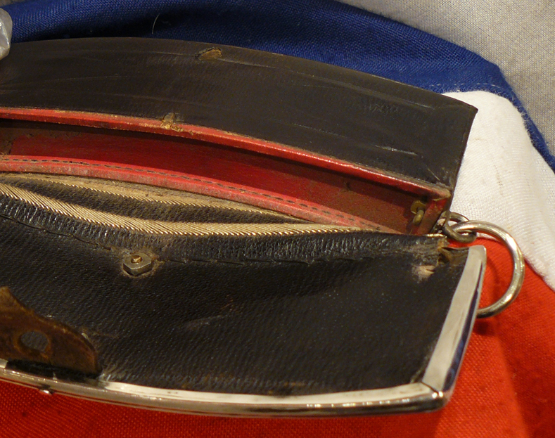 A Stunning Indian Mutiny Period Elite 2nd Dragoon Guards Officer's Silver Pouch