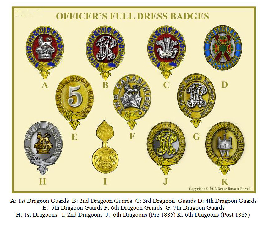 A Stunning Indian Mutiny Period Elite 2nd Dragoon Guards Officer's Silver Pouch