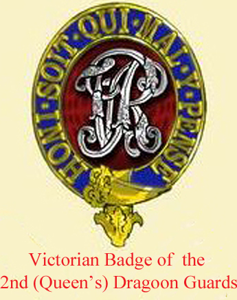 A Stunning Indian Mutiny Period Elite 2nd Dragoon Guards Officer's Silver Pouch