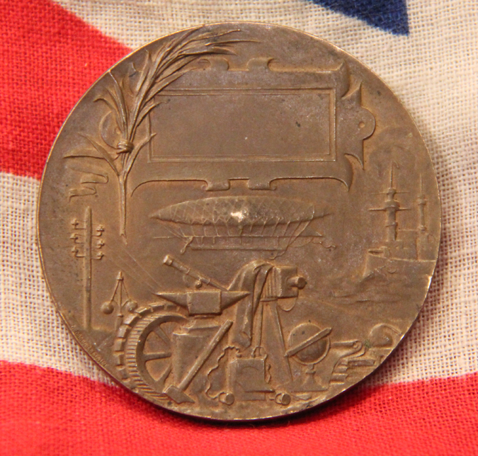 Bronze L'Exposition de Paris 1900 Commemorative Medal;