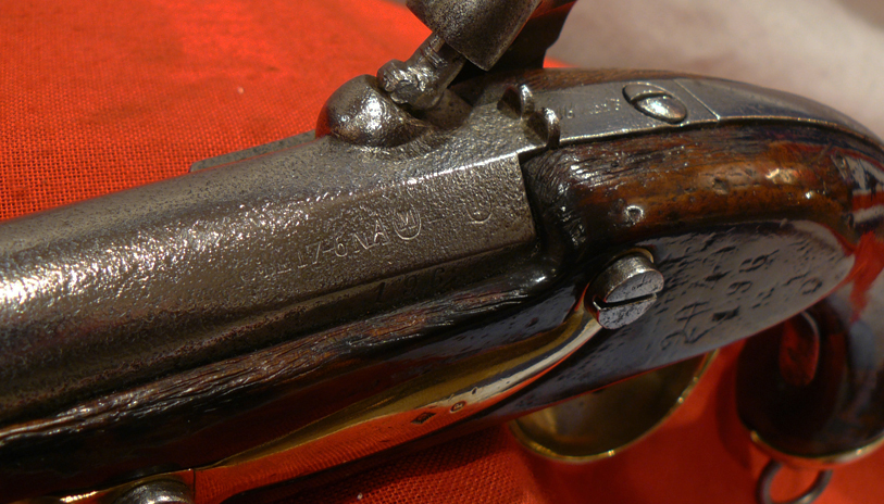 A Very Good M.1822 imperial French, Crimean War Period Cuirassier's Pistol Manufactured at the Imperial Arsenal at St Etienne.