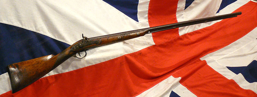 A Most Attractive Late King George IIIrd English Long Barrel Fowling Piece