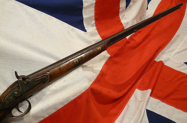A Most Attractive Late King George IIIrd English Long Barrel Fowling Piece
