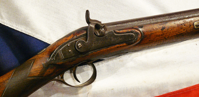 A Most Attractive Late King George IIIrd English Long Barrel Fowling Piece