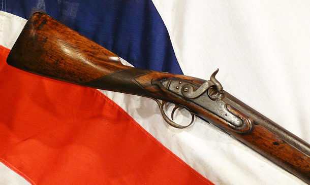 A Most Attractive Late King George IIIrd English Long Barrel Fowling Piece