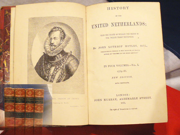 History of United Netherlands from the Death of William the Silent