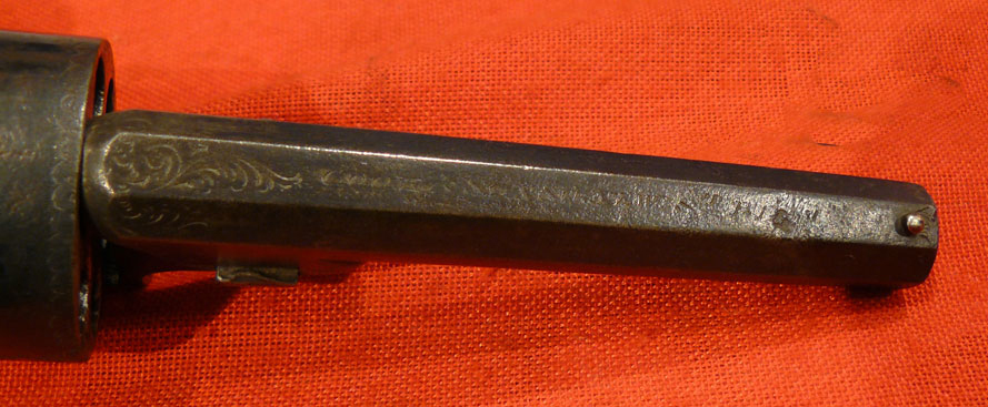 A Scarce English Transitional Revolver Circa 1840 By Cook of London