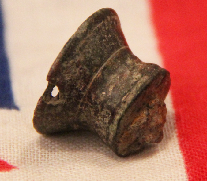 An Original, Roman Republic & Empire Period Bronze Dagger Pommel Ist Cent BC