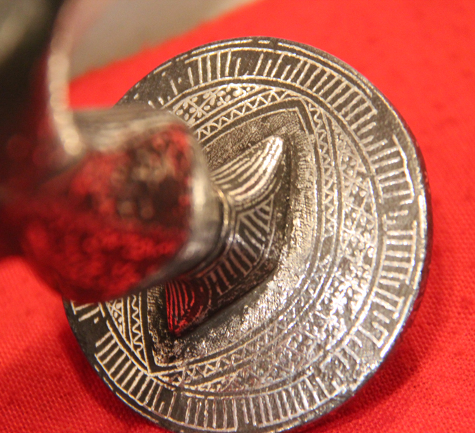 A Stunningly Beautiful and Superb Ghurka’s Antique Koftgari Decorated Silver Hilted Kora