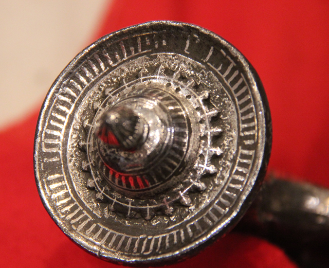 A Stunningly Beautiful and Superb Ghurka’s Antique Koftgari Decorated Silver Hilted Kora