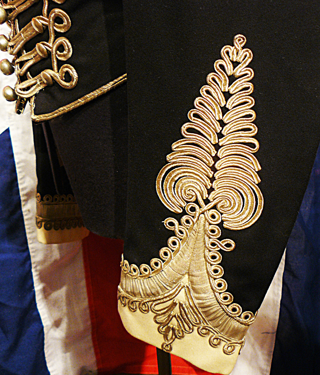 A Fabulous Quality & Simply Beautiful Original Victorian Uniform Dolman Tunic of a Captain of the Pembrokeshire Hussars. An Hussar Regiment That Fought With Distinction In The Boer War.