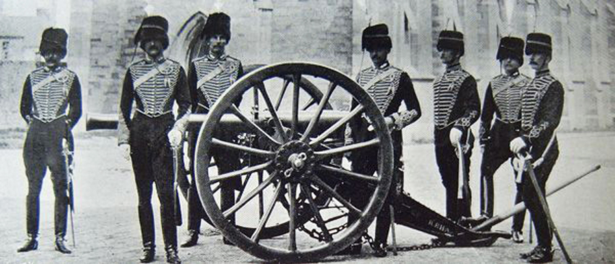 A Very Good Victorian 19th Century Royal Artillery Officer's Pouch