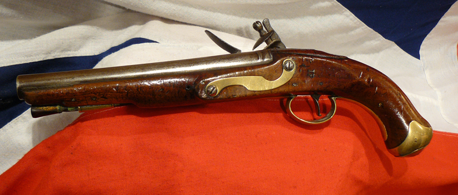 A Stunning King George IIIrd 1756 Pattern Light Dragoon Flintlock Pistol, 19th & 25th Light Dragoons, Part of The East India Company Cavalry Contingent Combating the ‘Tiger of Mysore’ Tipu Sultan