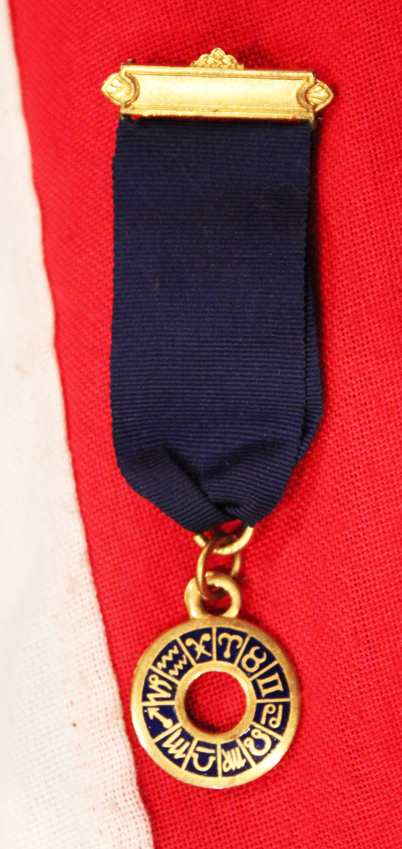 Most Rare 1920's Artefacts, of Houdini's Great Friend, of Early 20th Century Stage Magicians. The Magician's Club of London, Founded by Harry Houdini, Gold Medal Mounted Badge, & A Magic Circle Gold Medal