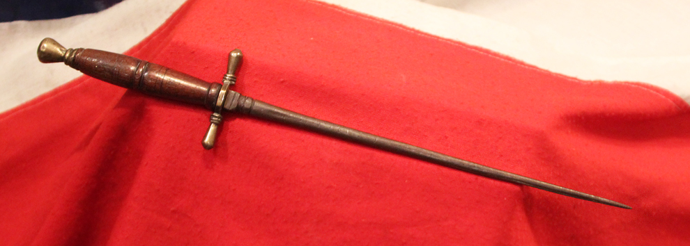 A Wonderful 16th Century Renaissance Era Italian 'Fusetto' Gunner's Dagger Used on Land By Venetian Artillery Chief Cannoneers, or At Sea by The Venetian and Papal States Navy Cannoneers