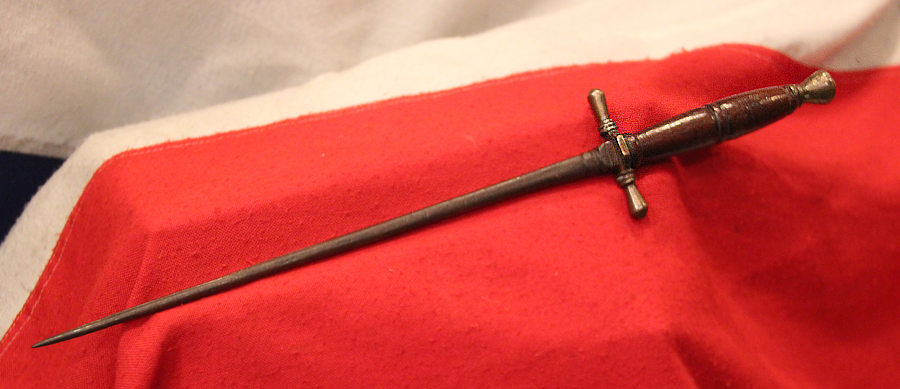 A Wonderful 16th Century Renaissance Era Italian 'Fusetto' Gunner's Dagger Used on Land By Venetian Artillery Chief Cannoneers, or At Sea by The Venetian and Papal States Navy Cannoneers