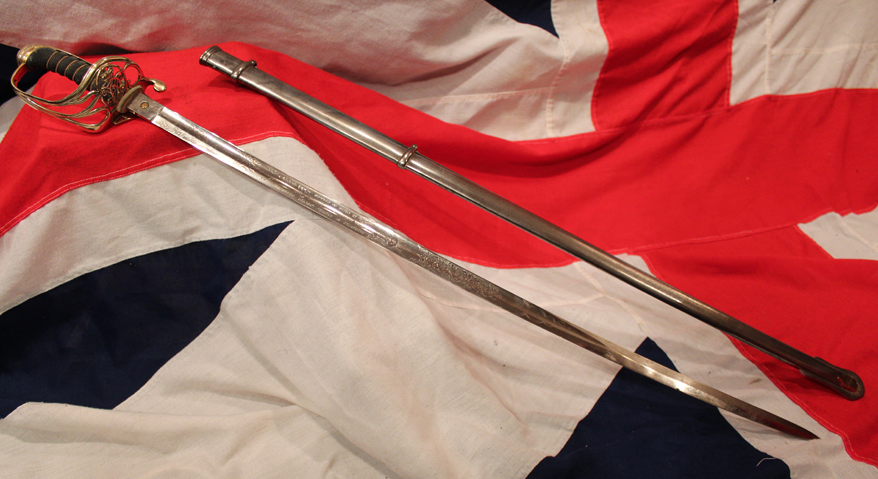 A Very Rare and Historical 1822 Pattern Presentation Sword to Ensign Alexander Samson of the Caribbean, 1st West India Regt. In 1855, From Col. Lockyer Freestun ‘Great Officer’ of the Knights Hospitallers of Jerusalem