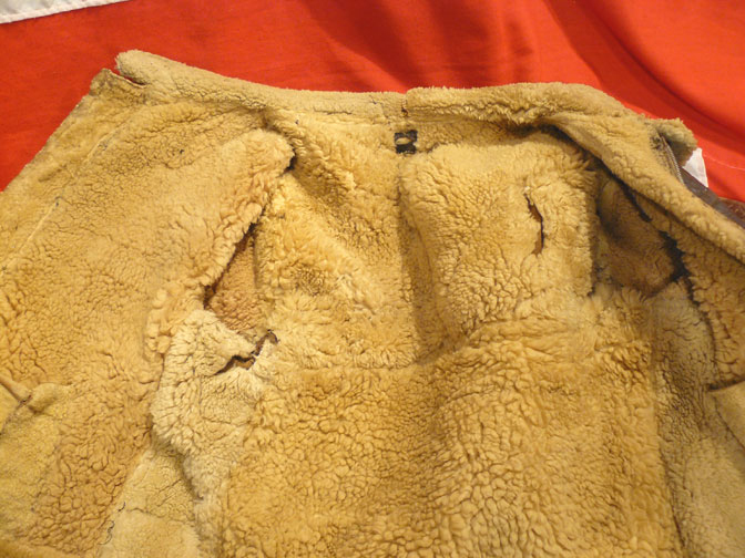 A Superb & Historical, Original USAAF, WW2 American Pilot's, B3 Bomber Flying Jacket, With Large White Stencilled USAAF Wings and Name, Upon The Back. Exactly As Used By General Patton And The WW2 US Aircrew.