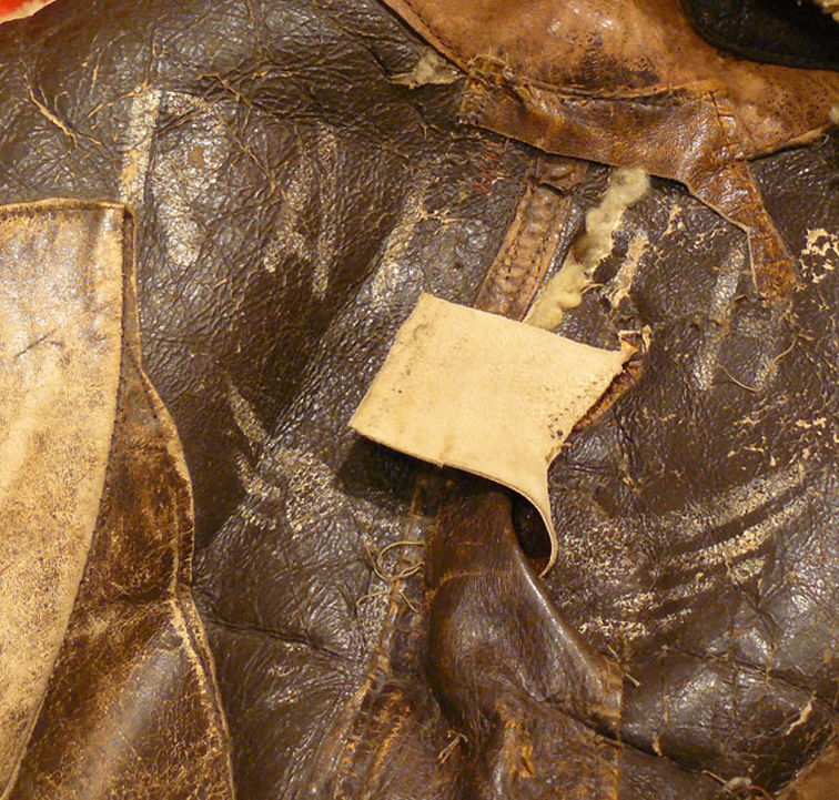 A Superb & Historical, Original USAAF, WW2 American Pilot's, B3 Bomber Flying Jacket, With Large White Stencilled USAAF Wings and Name, Upon The Back. Exactly As Used By General Patton And The WW2 US Aircrew.