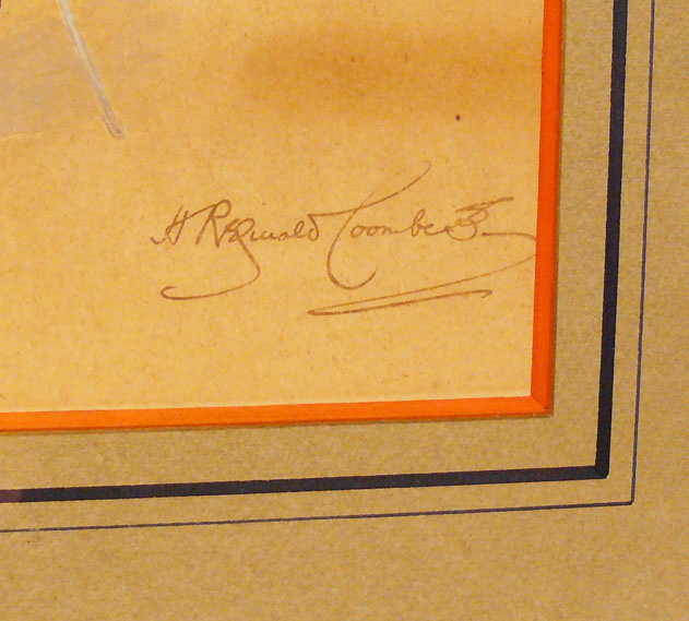 An Original, Beautifully Executed, Watercolour of a 19th Century Officer Royal Inniskilling Fusiliers