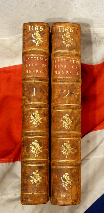 Owned by the Earl of Portsmouth, Two Large and Beautiful Volumes,The History of the Life of King Henry IInd.