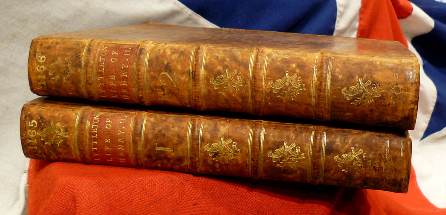 Owned by the Earl of Portsmouth, Two Large and Beautiful Volumes,The History of the Life of King Henry IInd.